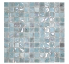 Mosaico piscina mosaico piscina mosaico azul turquesa gris crema plata shimmer pared ducha ESPAnA - 220-71253U