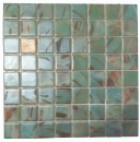 Piscina mosaico piscina mosaico de vidrio aguamarina shimmer verde turquesa gris crema plata pared piso cocina bano ducha - 220-71383U
