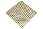 Mosaique Carre Pierre Resin mix or Mix brillant