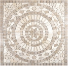 Rossone decor 61x61x1 Mars chiaro noce Rosone Travertino mix beige marrone opaco