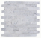 Mosaico Ladrillo Ibiza Blanco Antiguo Marmol ladrillo visto blanco mate R9C