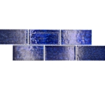 Mosaik Borde Bordüre Verbund blue glänzend 26BOR-KAS6